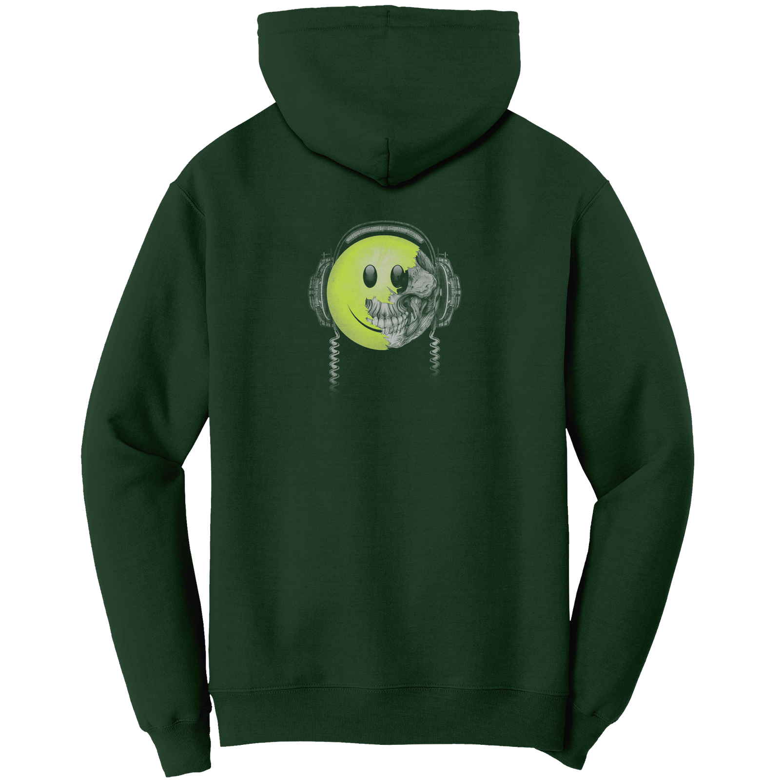 Smiley_Till_the_Bone_Hoodie_Dark_Green_Back_Mockup.png