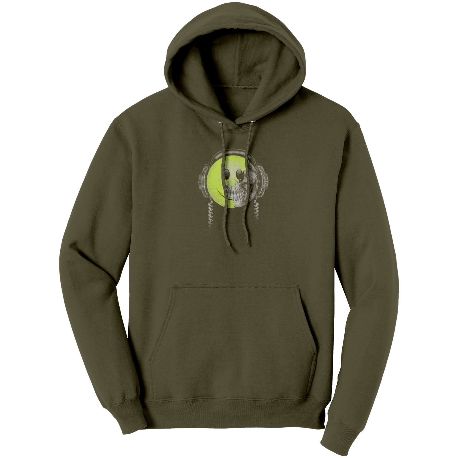 Smiley_Till_the_Bone_Hoodie_Olive_Green_Front_Mockup.png