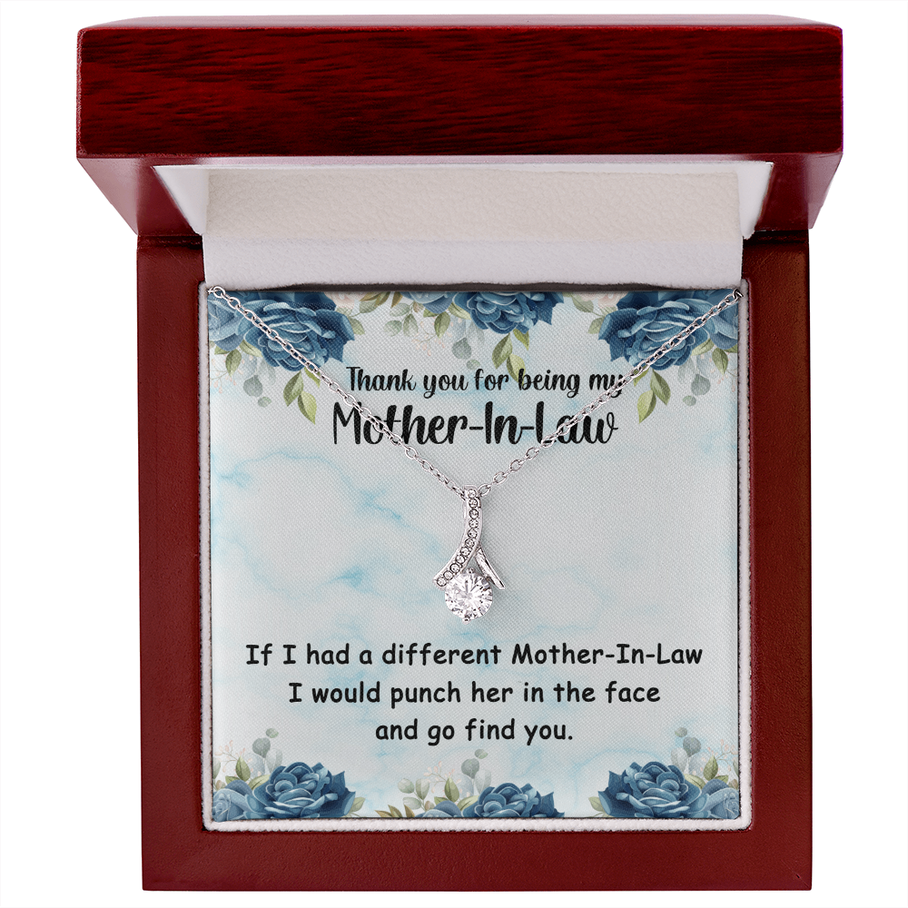 Mother In Law Necklace – Funny & Heartfelt Mother's Gift