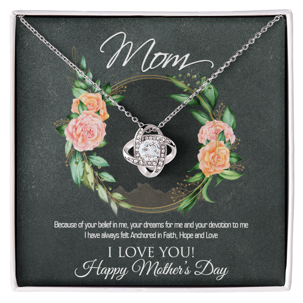 Anchored in Faith, Hope & Love Mother's Day Necklace