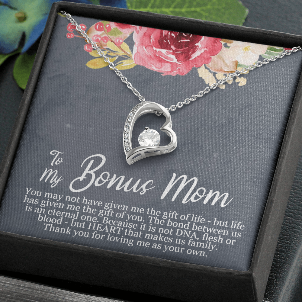 Bonus Mom Necklace – A Heartfelt Bonus Mother's Gift of Love & Gratitude