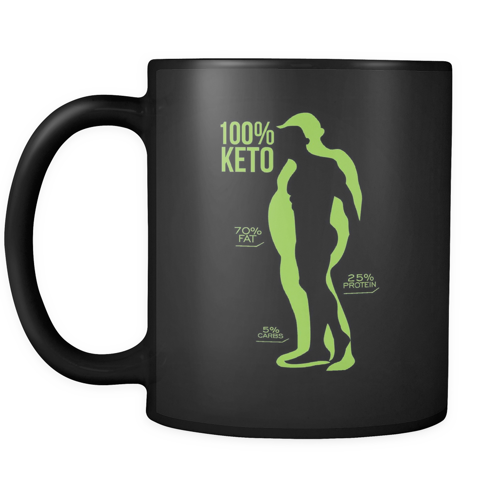 Men's Keto Mug (Black)