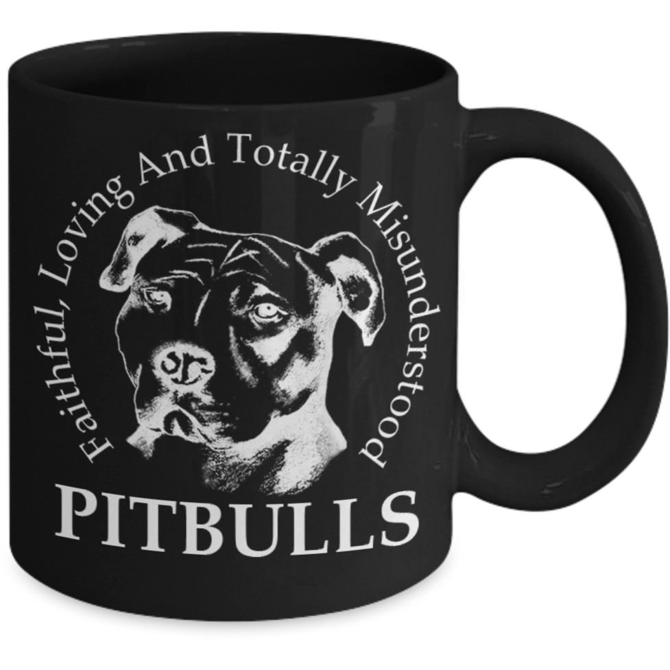Pitbulls faithful & Loving Coffee Mug