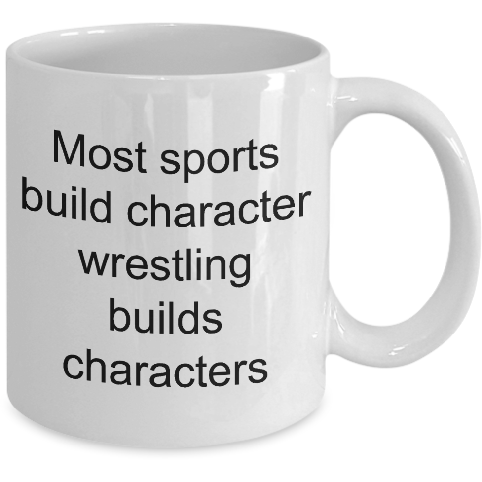 Funny Wrestling Mug