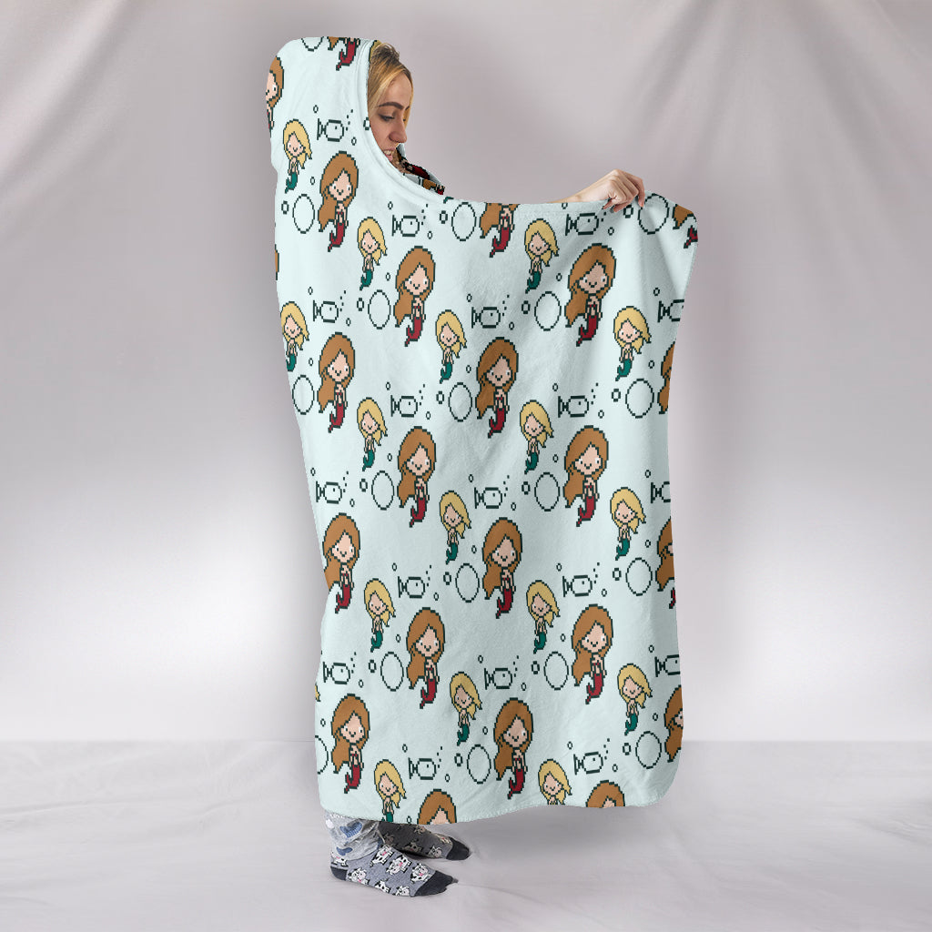 Mermaid Hooded Blanket