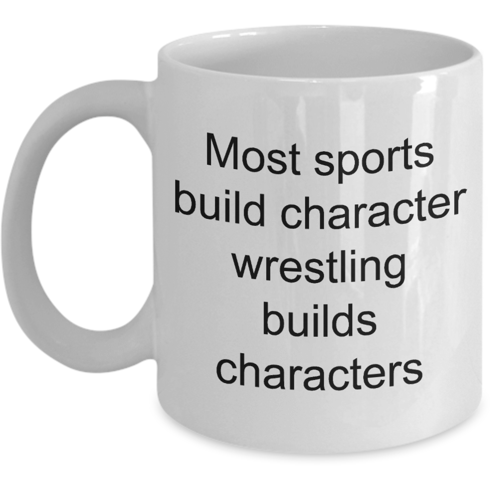 Funny Wrestling Mug