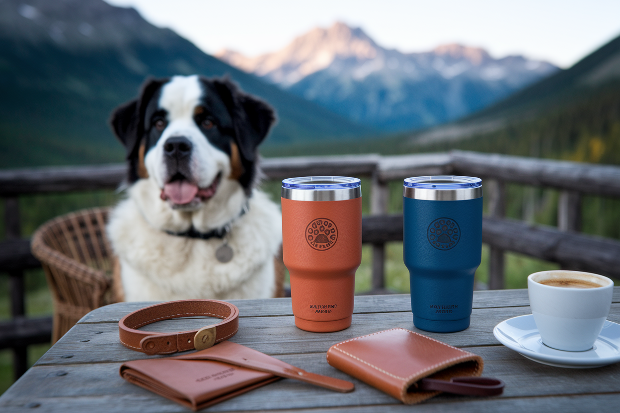 Cover image for 5 Saint Bernard Dog Mugs for Dog Lovers