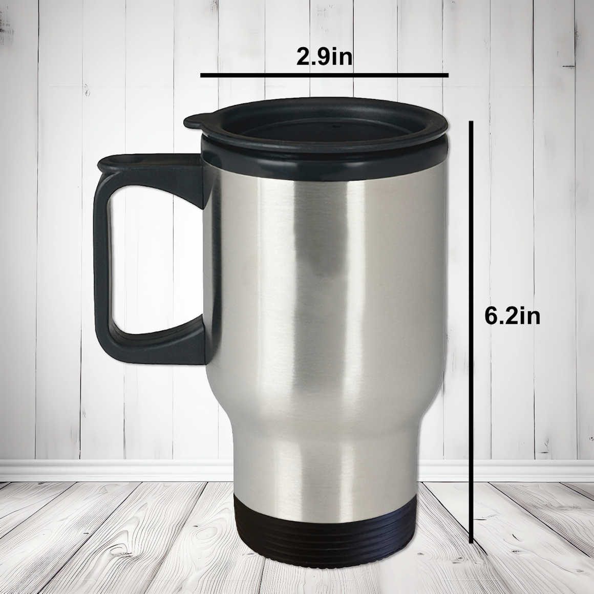 Life Is Better With An English Cocker Spaniel Travel Mug | Funny English Cocker Spaniel Dog Gifts for Dad | Father's Day Unique Gifts for Men from Daughter or Son | 14oz Stainless Steel - Image 3