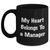 Funny Quote Manager Black Coffee Mugs Gifts for Her from Family, Unique Mom's Day Present, 'My Heart Belongs To A Manager' Mug - Main