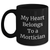Mortician Gifts from Men - My Heart Belongs To A Mortician Funny Quote Black Coffee Mug, Appreciation for Mother's Day, Unique Gifts for Mortician Women - Main