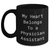 Funny Physician Assistant Gifts from Men to Men, 'My Heart Belongs To A Physician Assistant' Black Coffee Mug for Father's Day - Main
