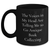 Funny Antique Book Collecting Gifts for Men, 'The Voices In My Head Are Telling Me To Go Antique Book Collecting' Black Coffee Mug, Father's Day Unique Gifts from Friends, Family, or Coworkers - Main