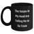 Trivia Lovers' Delight, Funny Quote Black Coffee Mug Gifts from Friends for Men, Unique Father's Day Unique Gifts - Main