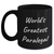 Funny Paralegal Gifts from Friends and Family, World's Greatest Paralegal Black Coffee Mug for Mother's Day, 11oz or 15oz Microwave and Dishwasher Safe - Main