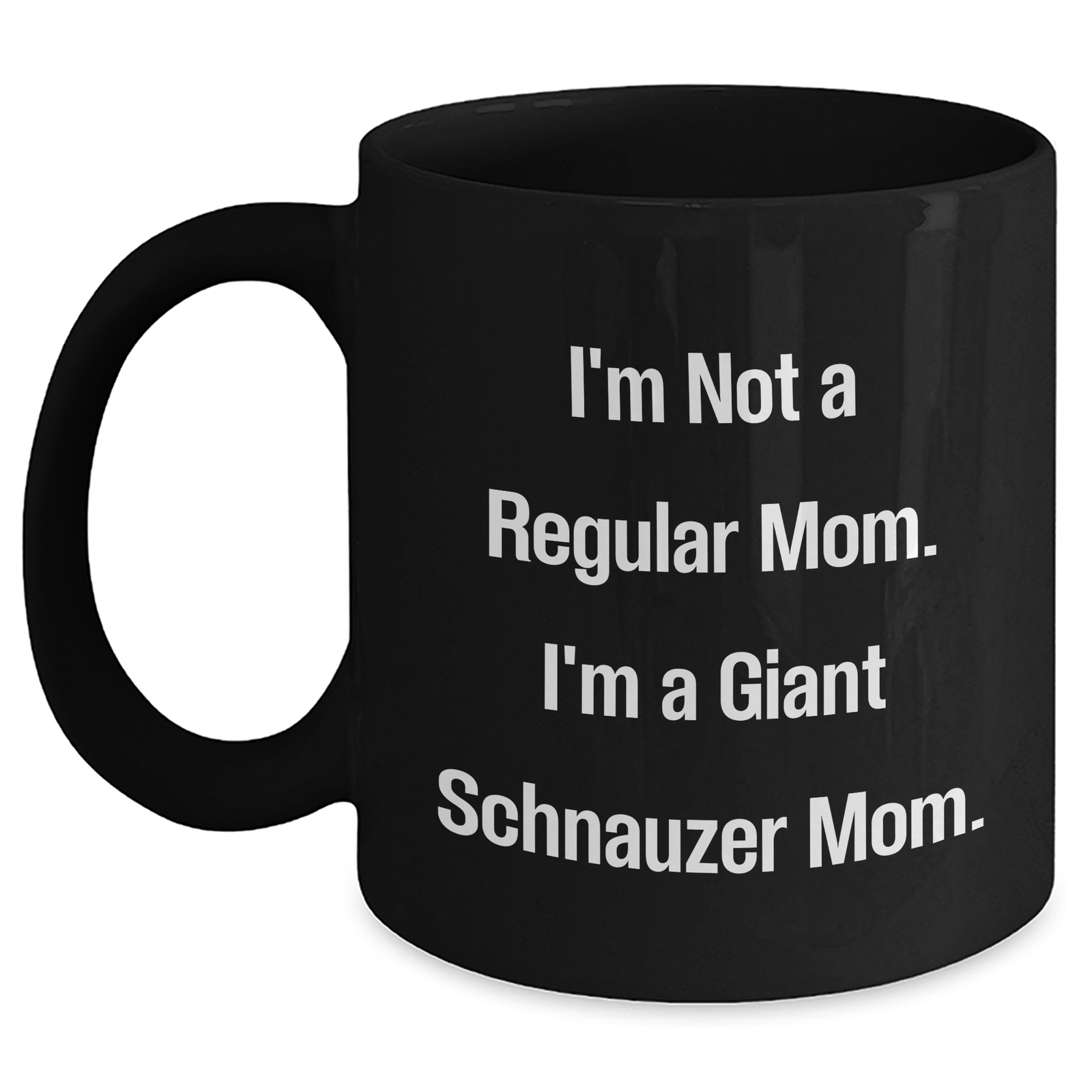 Funny Giant Schnauzer Mom Coffee Mug Gifts from Family for Dad's Unique Fathers Day Presents - Main