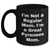 Funny Great Pyrenees Dog Mom Black Coffee Mugs Gifts from Men to Great Pyrenees Dog Moms for Father's Day - 'I'm Not A Regular Mom. I'm A Great Pyrenees Mom.' - Main