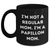 Funny Papillon Dog Mom Gifts for Men from Dad's Papillon Proud, Black Coffee Mug - Main