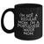 Portuguese Water Dog Mom's Funny Quote Black Coffee Mug, Gifts from Mom to Portuguese Water Dog Dad for Father's Day - Main