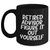 Funny Advisor Gifts from Men - 'Retired Advisor. Figure It Out Yourself.' Black Coffee Mug for Father's Day Unique Gifts - Main