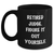 Judge's Wisdom Funny Black Coffee Mug, Gifts from Friends for Retired Judge, Figure It Out Yourself, Father's Day Unique Gifts - Main