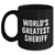 Funny Sheriff Gifts from Men to World's Greatest Sheriff for Mother's Day Unique Gifts - Main