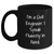 Funny Civil Engineer Gifts from Friends for Dad's Special Day, I'm A Civil Engineer. I Speak Fluently In genius. Black Coffee Mug - Main
