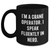 Funny Crane Operator Gifts from Friends, Unique Black Coffee Mugs for Crane Operator, 'I'm A Crane Operator. I Speak Fluently In genius.' Quote, Father's Day Unique Gifts for Men - Main