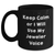 Jeweler Gifts from Men to Women, Funny Black Coffee Mug for Mother's Day, Keep Calm Or I Will Use My Jeweler Voice, Unique Gifts for Jeweler, Black Coffee Mug - Main