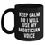Unique Keep Calm Mortician Gifts for Mother's Day - Funny Black Coffee Mug from Friends - Main
