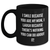 Funny Mum Gifts: Gifts from Men to Mum, Inspirational Quote Black Coffee Mug for Mother's Day - Main