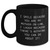 Funny Mom-in-law Black Coffee Mug Gifts from Friends for Father's Day - 'I Smile Because You Are My Mom-in-law, I Laugh Because There's Nothing You Can Do About It!' - Main