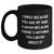 Funny Dad Gifts from Men, Gifts for Dad Black Coffee Mug, I Smile Because You Are My Dad, I Laugh Because There's Nothing You Can Do About It! - Main