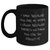 Funny Papa Gifts from Men to Papa, Black Coffee Mug for Papa, I Smile Because You Are My Papa, Unique Mother's Day Unique Gifts - Main