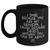 Funny Grandpa Gifts - I Smile Because You Are My Grandpa, Gifts from Family for Grandpa, Black Coffee Mug - Main