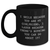 Funny Sweetheart Quotes Black Coffee Mug Gifts from Men for Her on Father's Day, I Smile Because You Are My Sweetheart, I Laugh Because There's Nothing You Can Do About It! - Main