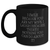 Wife Gifts from Men - I Smile Because You Are My Wife, Funny Black Coffee Mug for Her on Father's Day, 11oz or 15oz Ceramic Mug with Quote - Main