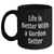 Life Is Better With A Gordon Setter - Funny Black Coffee Mug - Gordon Setter Dog Lover Gifts - Unique Father's Day Unique Gifts For Dog Lovers - Main