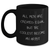 Artist Gifts, Funny Quote, Black Coffee Mug for Men - Gifts from Dad, Unique Father's Day Unique Gifts - Main