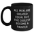 Funny Painter Gifts from Men, Gifts for Painter, Black Coffee Mug All Men Are Created Equal But The Coolest Become A Painter - Main