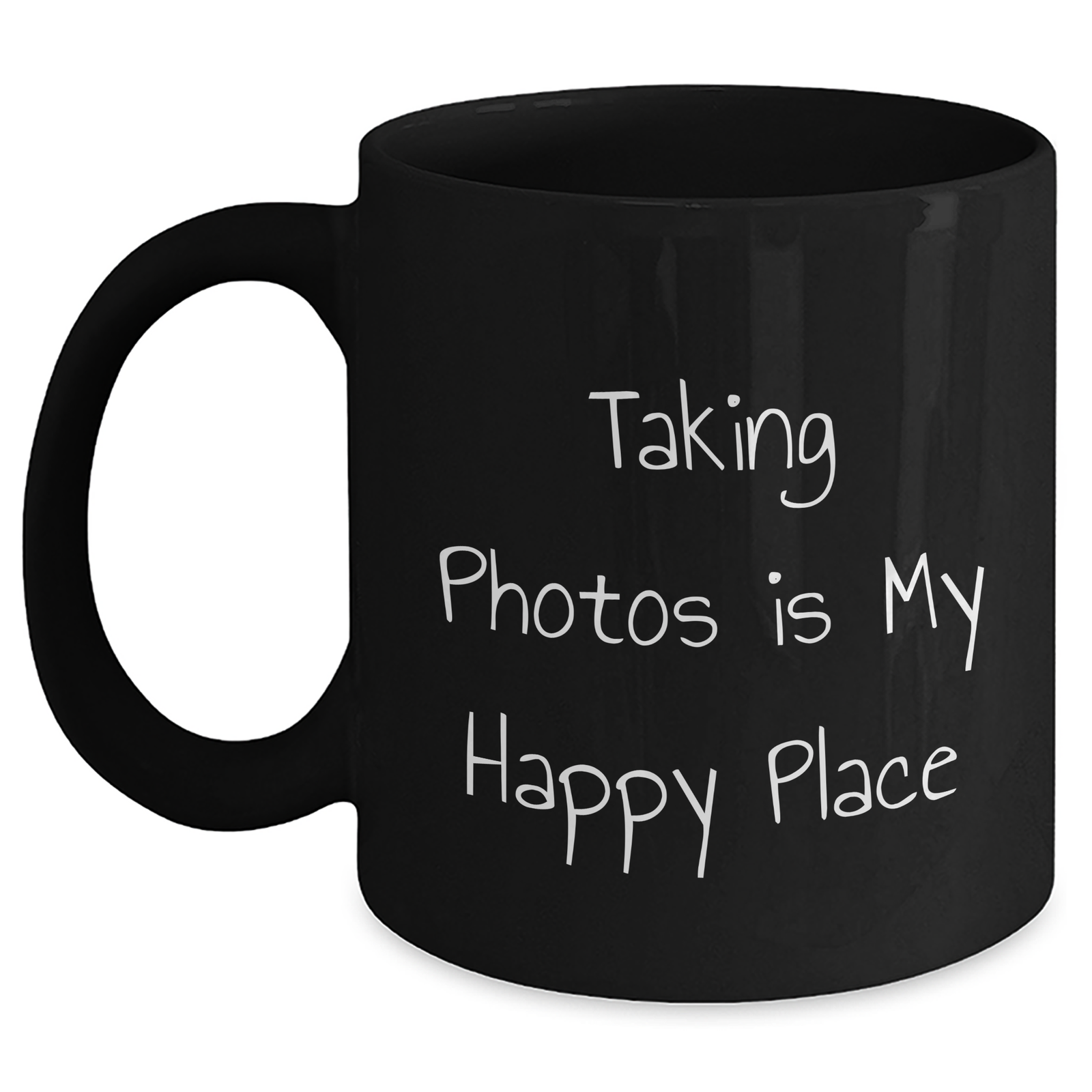 Funny Taking Photos Gifts from Mom, Cute Black Coffee Mug for Taking Photos Enthusiasts, Mother's Day Unique Gifts for Her - Main