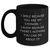 Funny Stepmom Gifts - I Smile Because You Are My Stepmom, I Laugh Because There's Nothing You Can Do About It! - Black Coffee Mug for Men and Women - Main