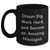 Gifts from Men to Mixologists - Black Coffee Mug with Inspirational Quote - Father's Day Unique Gifts for Him - Main