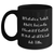 Insurance Sales Agent Gifts, Funny Quote 'Because Freaking' genius Is Not An Official Job Title.', Black Coffee Mug for Mother's Day from Family - Main