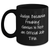 Funny Judge Gifts for Men - Judge Black Coffee Mug, 'Judge. Because Freaking' genius Is Not An Official Job Title.' - Unique Father's Day Unique Gifts from Friends - Main
