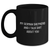 Funny German Shepherd Dog Gifts from Men to German Shepherd Dog Owners - My German Shepherd And I Talk Shit About You Black Coffee Mug, Mother's Day Unique Gifts - Main
