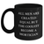 Gifts from Men - All Men Are Created Equal But The Coolest Become A Mortician Funny Quote Black Coffee Mug for Morticians, Unique Mother's Day Unique Gift - Main