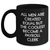 Funny Payroll Clerk Gifts for Mom on Mother's Day - 'All Men Are Created Equal But The Coolest Become A Payroll Clerk' Black Coffee Mug from Friends - Main