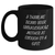 Funny Unbiological Mother Gifts from Men - 'I Think Me Being Your Unbiological Mother Is Enough Of A Gift' Black Coffee Mug for Unbiological Mother on Mother's Day, Gifts for Unbiological Mother - Main