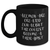 Funny Therapist Gifts - 'All Men Are Created Equal But The Coolest Become A Therapist' Black Coffee Mug, Gifts from Men, for Therapist, Father's Day Unique Gifts - Main