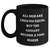 Funny Tool Maker Gifts for Men, Black Coffee Mug with Quote 'All Men Are Created Equal But The Coolest Become A Tool Maker', Father's Day Unique Gifts from Family - Main